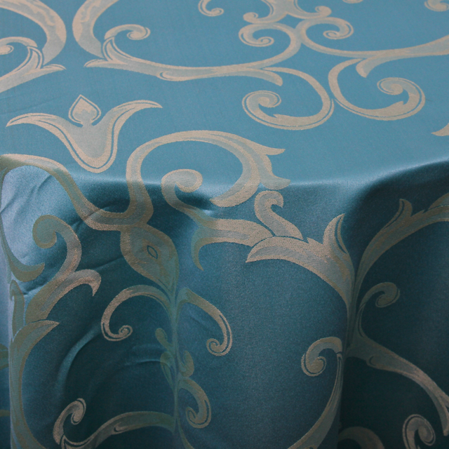 DAMASK - CHOPIN TURQUOISE & GOLD